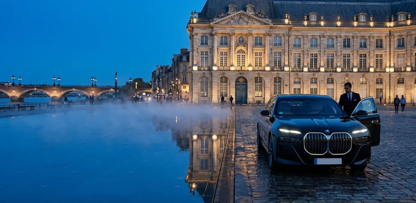 Chauffeur privé à Bordeaux et dans les vignobles · Maison Chevalier Prestige