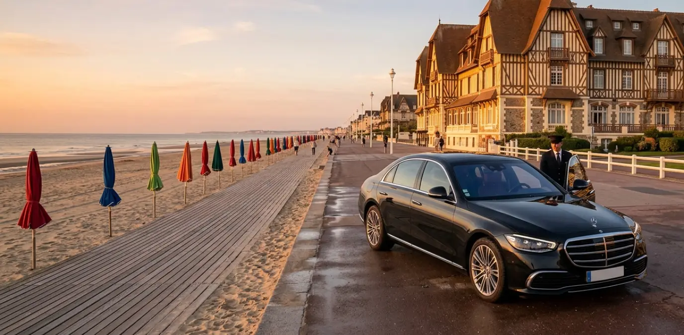 Chauffeur privé Paris-Deauville, votre échappée normande · Maison Chevalier Prestige