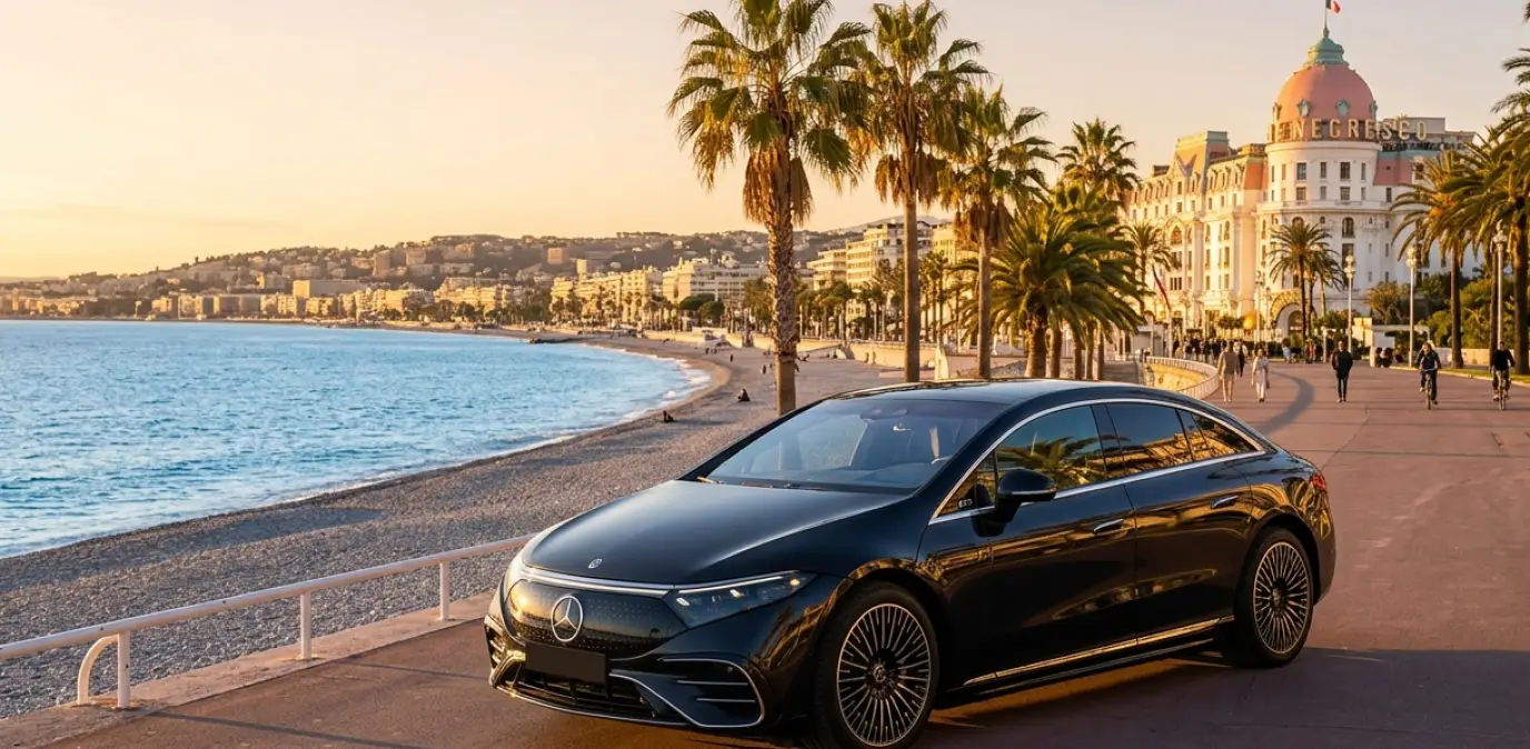 Private chauffeur in Nice, the gateway to the Riviera · Maison Chevalier Prestige