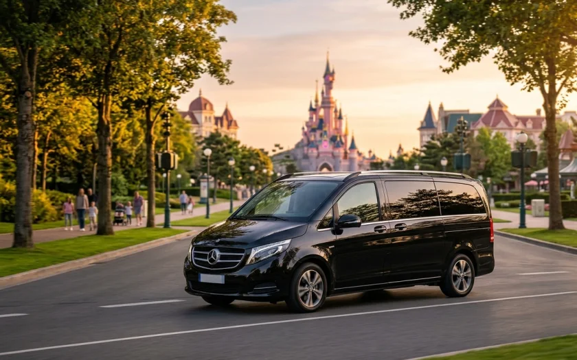 Private Chauffeur Paris → Disneyland Paris