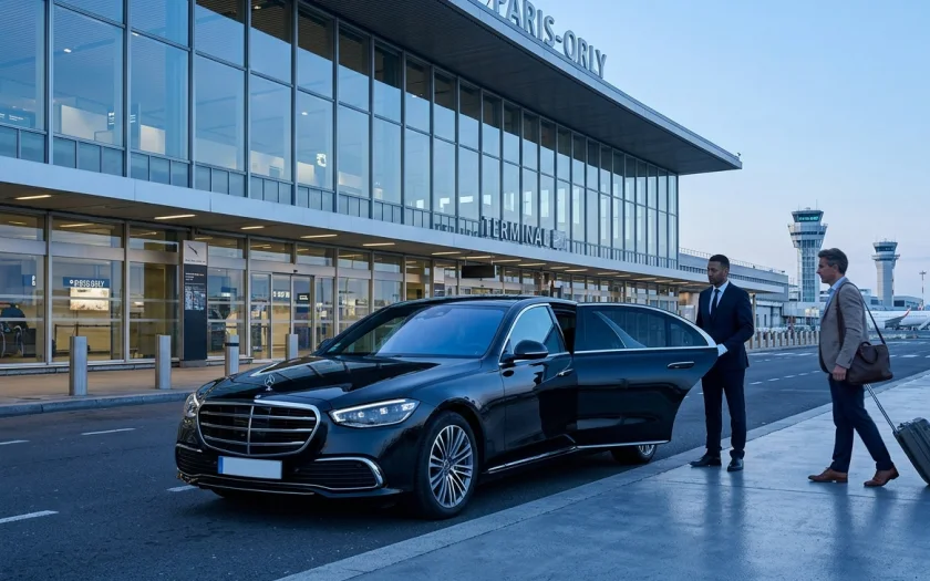 Private Chauffeur Paris → Orly Airport